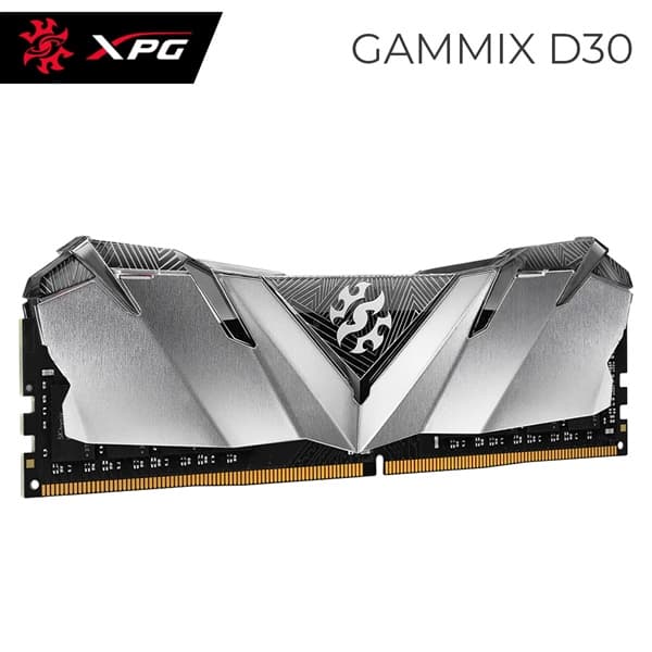 RAM PC DDR4 ADATA XPG GAMMIX D30 8GB 3200MHz Black (AX4U32008G16A-SB30)